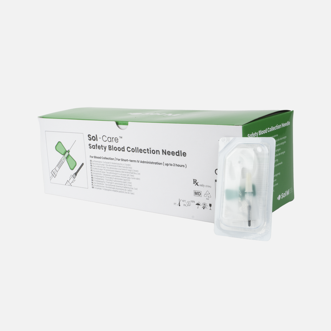 Canule Butterfly stérile 21G 0.8 x 19 mm