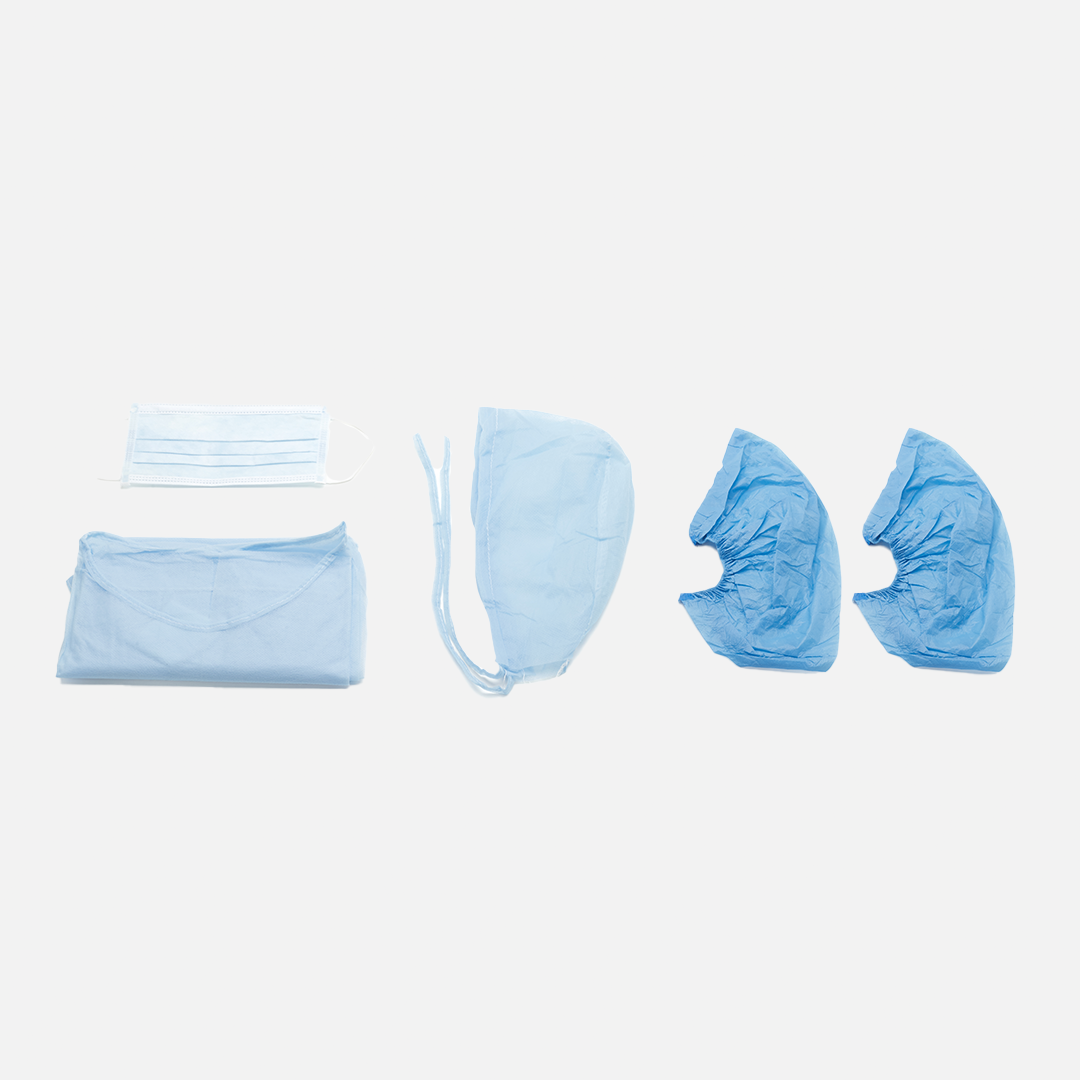 Kit stérile docteur pour interventions médicales