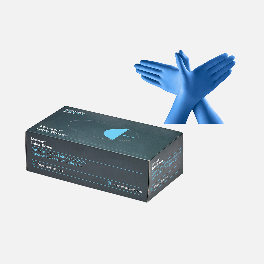 Gants en latex jetables colorés – Haute protection