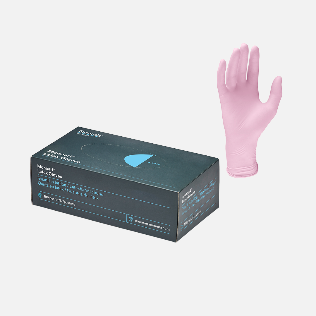 Gants en latex jetables colorés – Haute protection