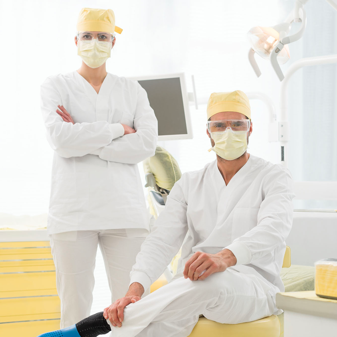 Masques médicaux colorés – haute filtration