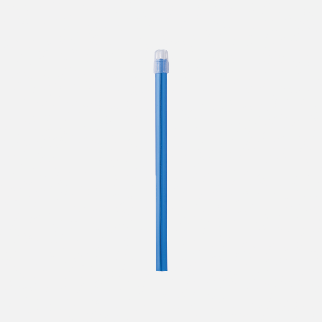 Éjecteurs de salive jetables flexibles colorés